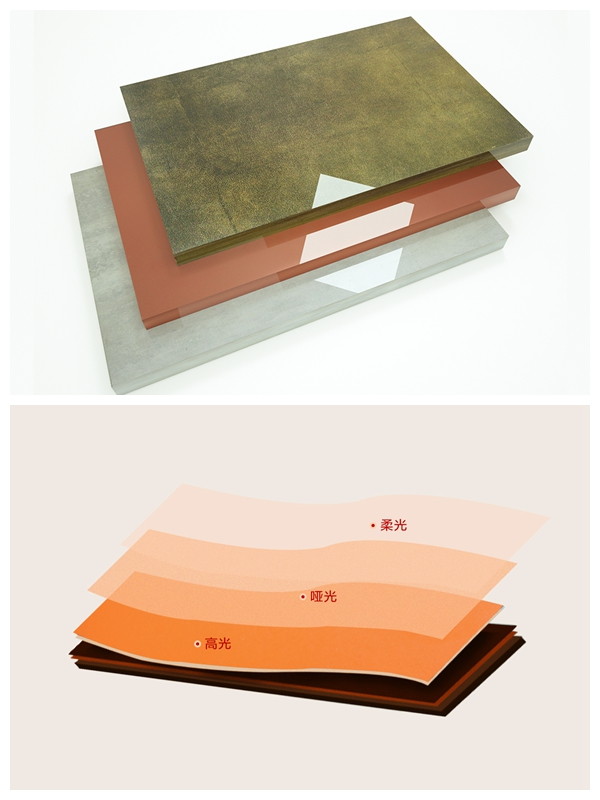 orange橘子平台UV饰面板 温顺岁月的光影